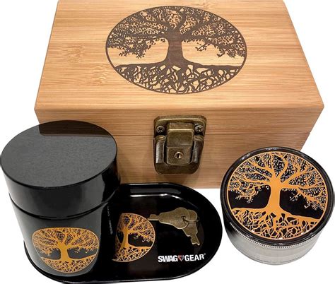 unique cannabis stash wood boxes